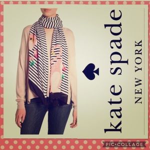 Kate Spade Scarf - Pink Monkey